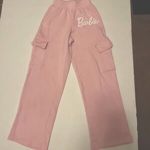Barbie cargo sweatpants open bottom XS